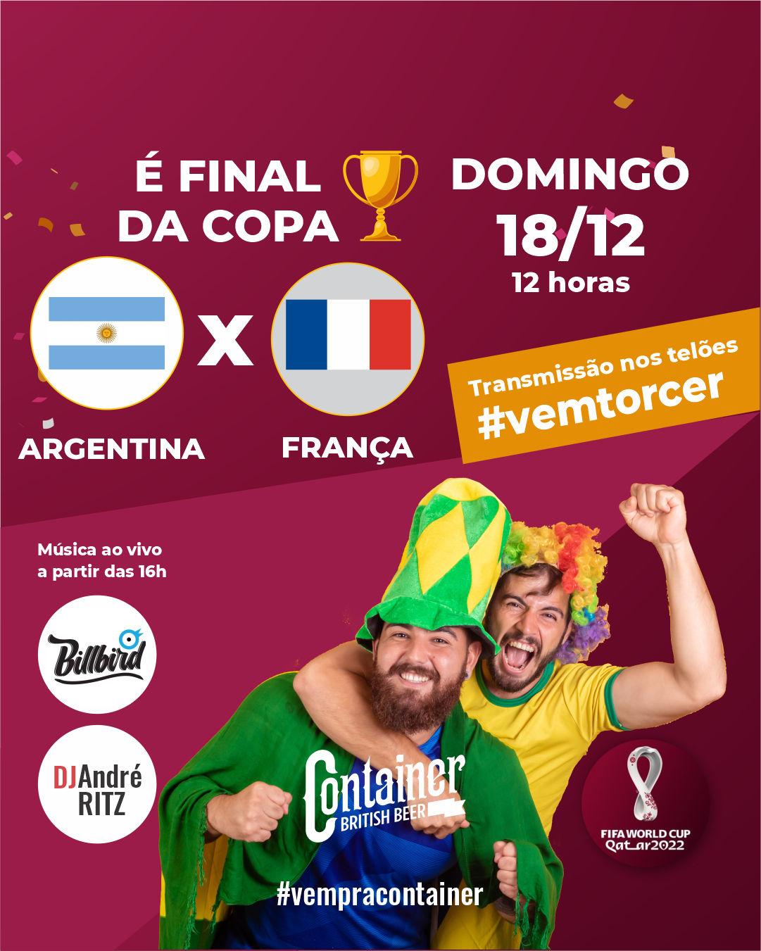 Jogos da Copa do Mundo ao vivo hoje, domingo, 18; onde assistir e horários