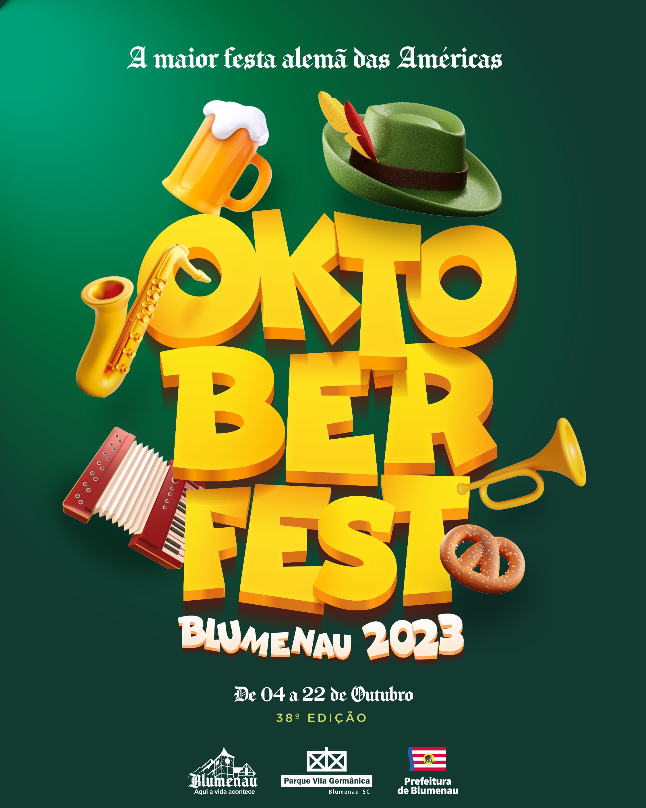 Oktoberfest Blumenau 2023 Blumenau, aqui a vida acontece!
